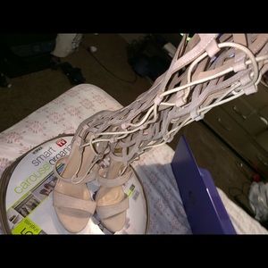 Knee high heels
